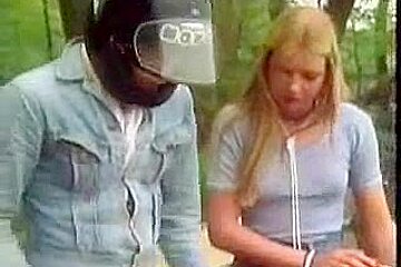 Retro Blonde Fucking With Her Man.s Big Cock