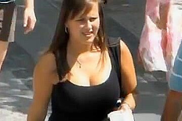 Candid   Most Excellent Of   Breasty Bouncing Pantoons Vol (4)