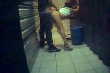 Couple Caught Fucking On Cam